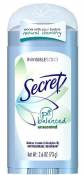 Secret - Pur Solide Sec Antisudorifique & Déodorant,