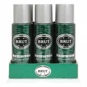 Brut Original Lot de 6 déodorants en spray 200 ml