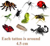 animal Collection de tatouages ​​temporaires Temporary