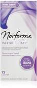 Norforms Suppositoires déodorants Island Escape pour