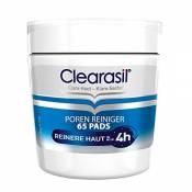 Clearasil Lot de 65 tampons nettoyants pour pores