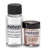 Mehron Poudre métallique avec un mélange liquide