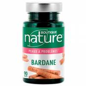 Boutique Nature - Complément Alimentaire - Peau - Bardane - 90 Gélules Végétales - Apaiser et Aider les peaux à problèmes