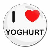 I Love Yoghurt - Miroir compact rond de 55 mm
