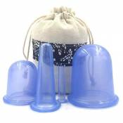 Body Massage CupA nd Silicone Cupping Cup Set Vacuum
