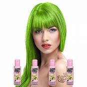 4 Crazy Color Semi Permanent Hair Colour Dyes by Renbow