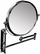 Danielle Creations Adjustable Wall Mounted Chrome Mirror