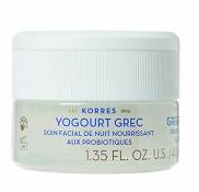 KORRES Crème Nuit Visage Yaourt Grec & Probiotiques