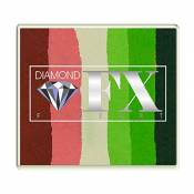 Diamond FX 50g Split Cake Face Paint ~ Mega Melon (RS50-16)