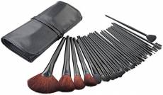 32 Piece Professional Make-Up Brush Set with Travel