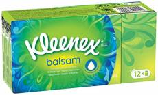 Kleenex Etuis Balsam de 12 Paquets de Mouchoirs