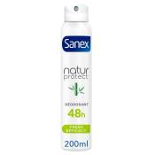 SANEX Déodorant naturel Natur Protect Fresh efficacité 48h Bambou spray - 200 ml