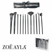 12 Piece Professional Make-Up Brush Set with Travel