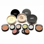 SBC 11 pièces Kit De Maquillage Minéral pour les