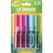 Lip Smacker - Crayola Liquid Party Pack - Lot de 5