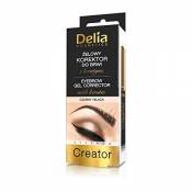Delia Eyebrow Gel Corrector with Keratin Black 7ml