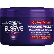 Masque Elsève L'OREAL Color-Vive Violet Déjaunisseur