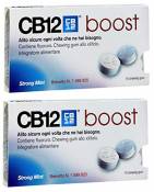CB12 Boost Sugar Free Gum - Strong Mint (2) by CB12