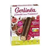 GERLINÉA - Barres Framboise Chocolat 372G - Lot De