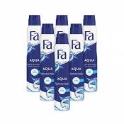 FA Déodorant Spray Aqua – Lot de 6