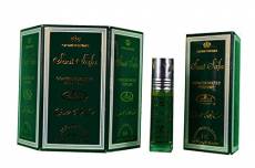 Al-Rehab Saat Safa Coffret de 6 flacons d'huile parfumée