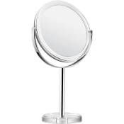 Miroir Maquillage Grossissant 1x 10x Miroir de Table