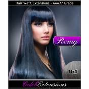 45,7 cm 1b # noir naturel Extensions capillaires Cheveux